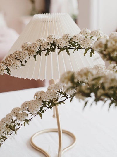 Linuia Clear Fabric Table Lamp