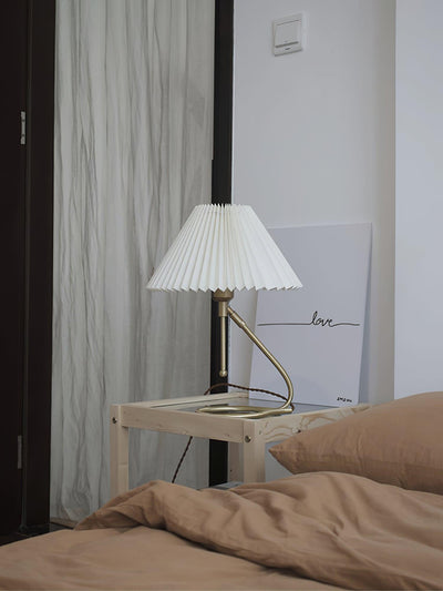 Linuia Clear Fabric Table Lamp