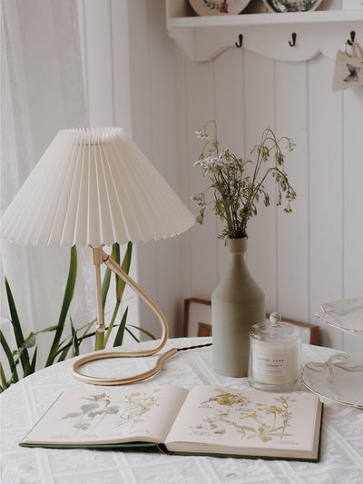 Linuia Clear Fabric Table Lamp