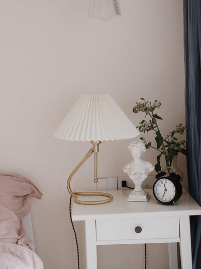 Linuia Clear Fabric Table Lamp