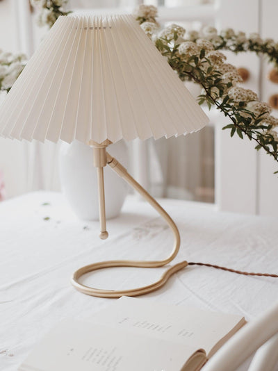 Linuia Clear Fabric Table Lamp