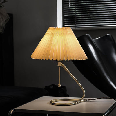 Linuia Clear Fabric Table Lamp