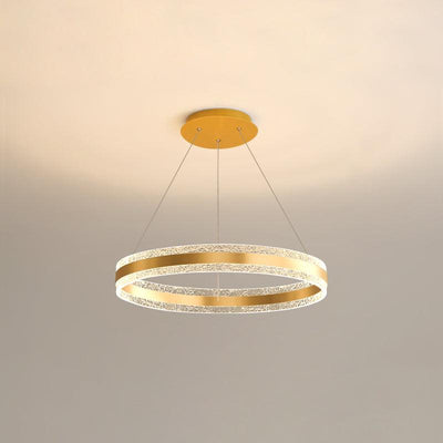 Aroxen Pendant Lamp Modern LED Circle Rings
