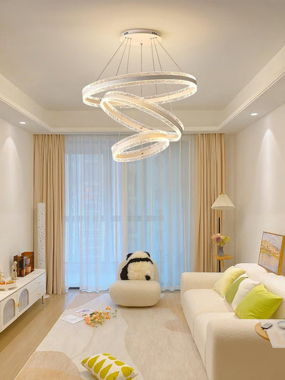 Aroxen Pendant Lamp Modern LED Circle Rings