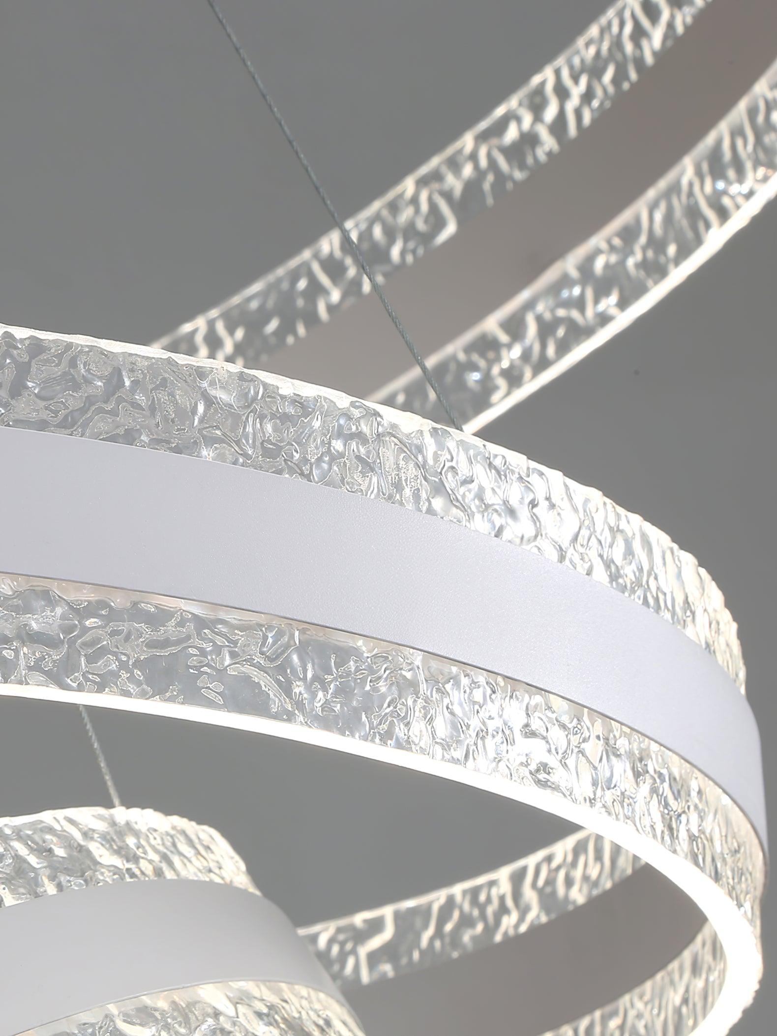 Aroxen Pendant Lamp Modern LED Circle Rings