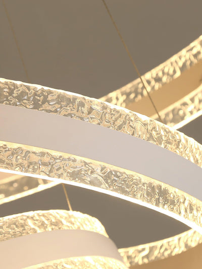 Aroxen Pendant Lamp Modern LED Circle Rings