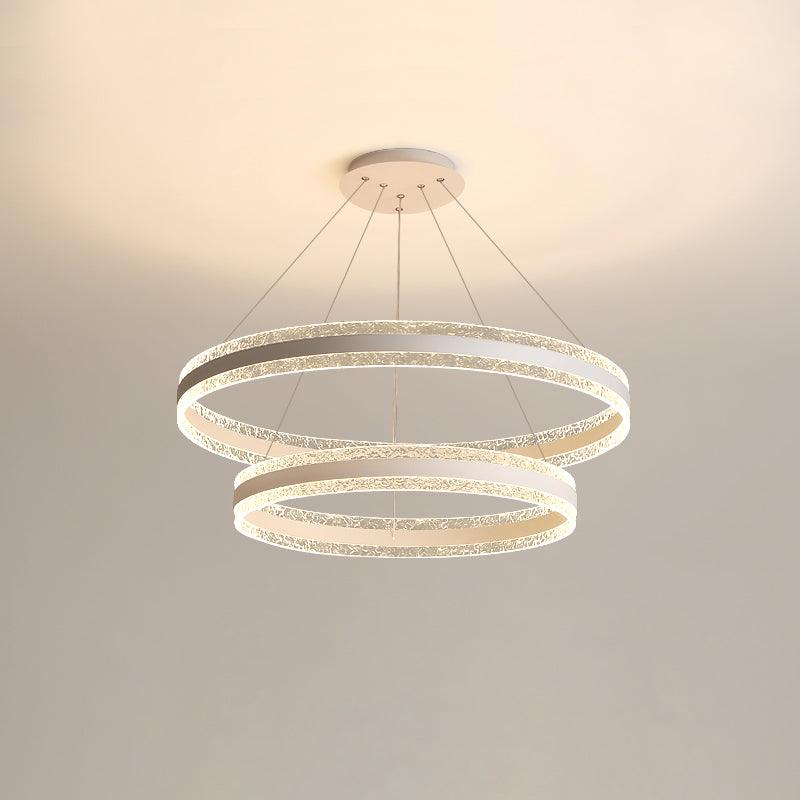 Aroxen Pendant Lamp Modern LED Circle Rings