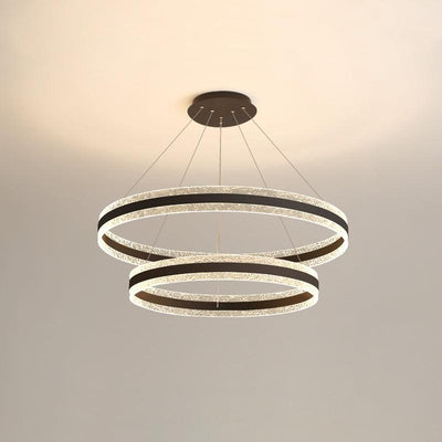Aroxen Pendant Lamp Modern LED Circle Rings