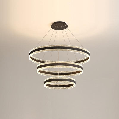 Aroxen Pendant Lamp Modern LED Circle Rings