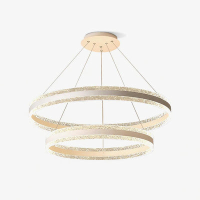 Aroxen Pendant Lamp Modern LED Circle Rings