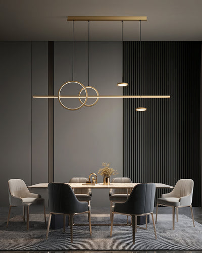 Tildas Pendant Lamp Geometric Ring Minimalist