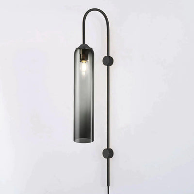 Valentina Modern Glass Plug-In Wall Lamp