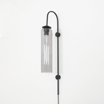 Valentina Modern Glass Plug-In Wall Lamp