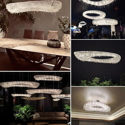 Bior Embellished Crystal Pendant Light