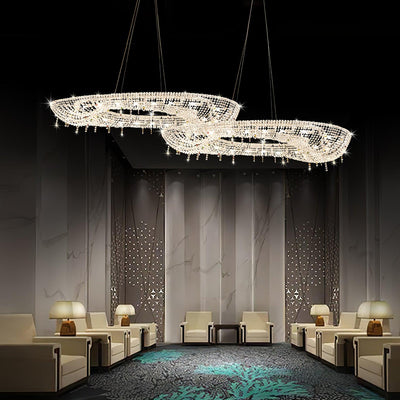 Bior Embellished Crystal Pendant Light