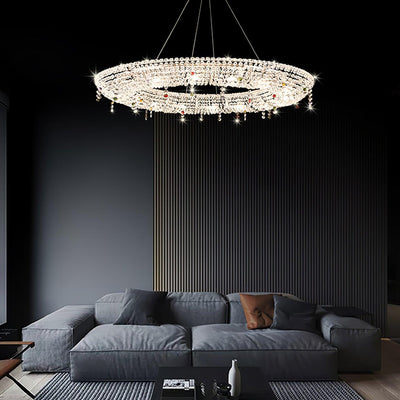 Bior Embellished Crystal Pendant Light