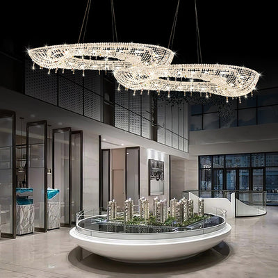 Bior Embellished Crystal Pendant Light