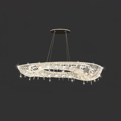 Bior Embellished Crystal Pendant Light