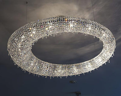 Bior Embellished Crystal Pendant Light