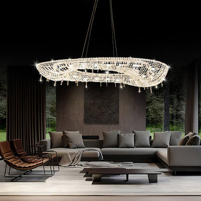 Bior Embellished Crystal Pendant Light