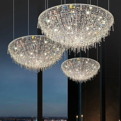 Bior Embellished Crystal Pendant Light