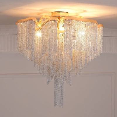 Mevrin Ceiling Lamp Modern Tassel Art