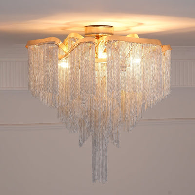Mevrin Ceiling Lamp Modern Tassel Art