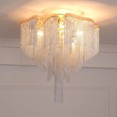 Mevrin Ceiling Lamp Modern Tassel Art