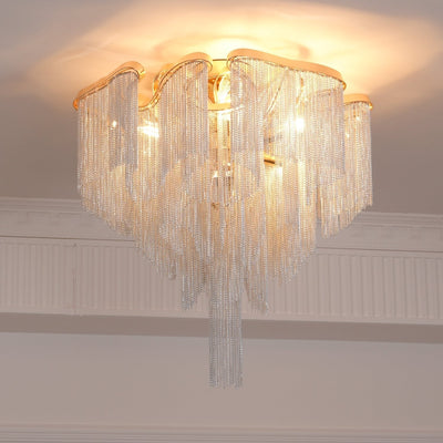 Mevrin Ceiling Lamp Modern Tassel Art