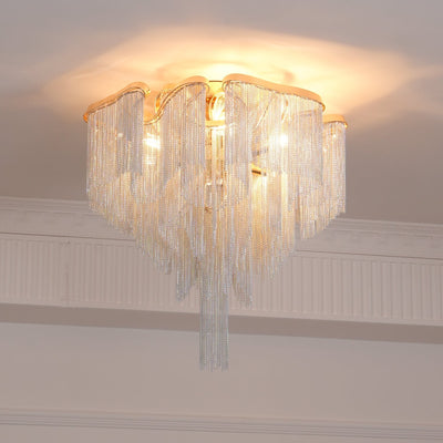 Mevrin Ceiling Lamp Modern Tassel Art