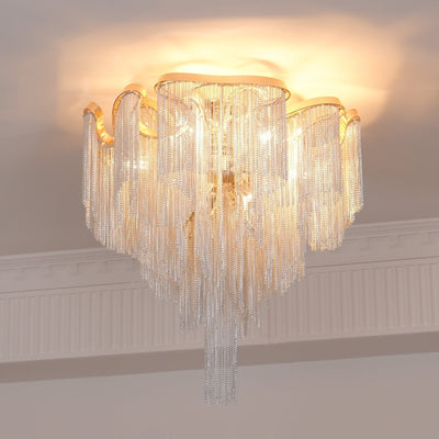 Mevrin Ceiling Lamp Modern Tassel Art