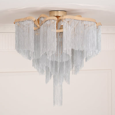 Mevrin Ceiling Lamp Modern Tassel Art