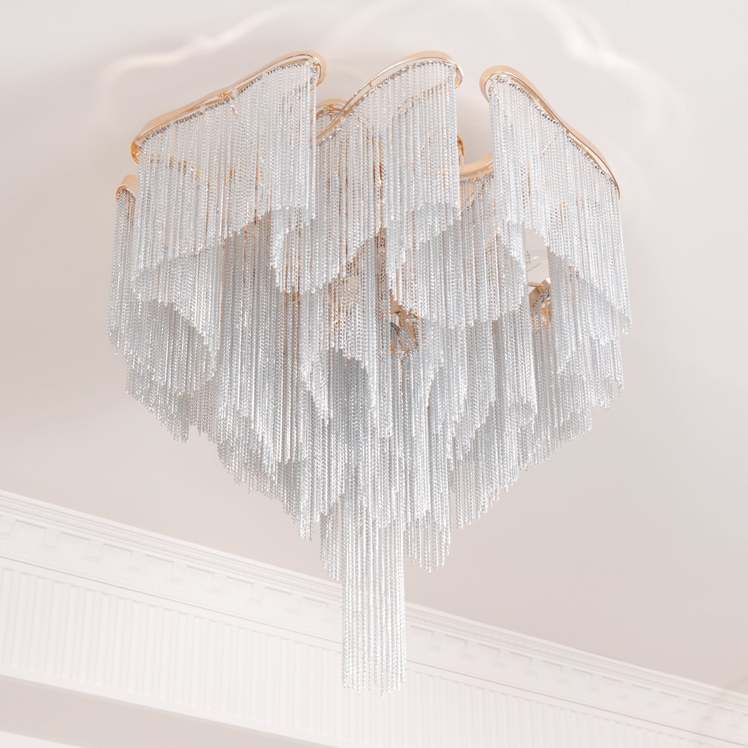 Mevrin Ceiling Lamp Modern Tassel Art