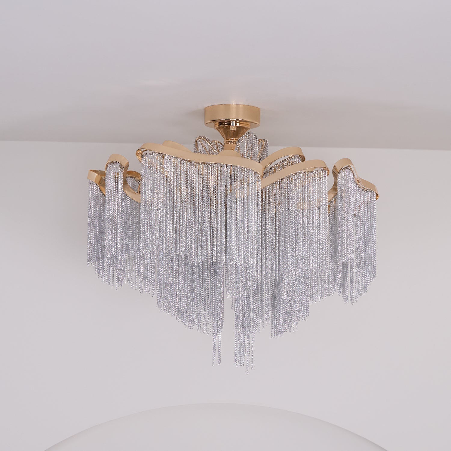 Mevrin Ceiling Lamp Modern Tassel Art