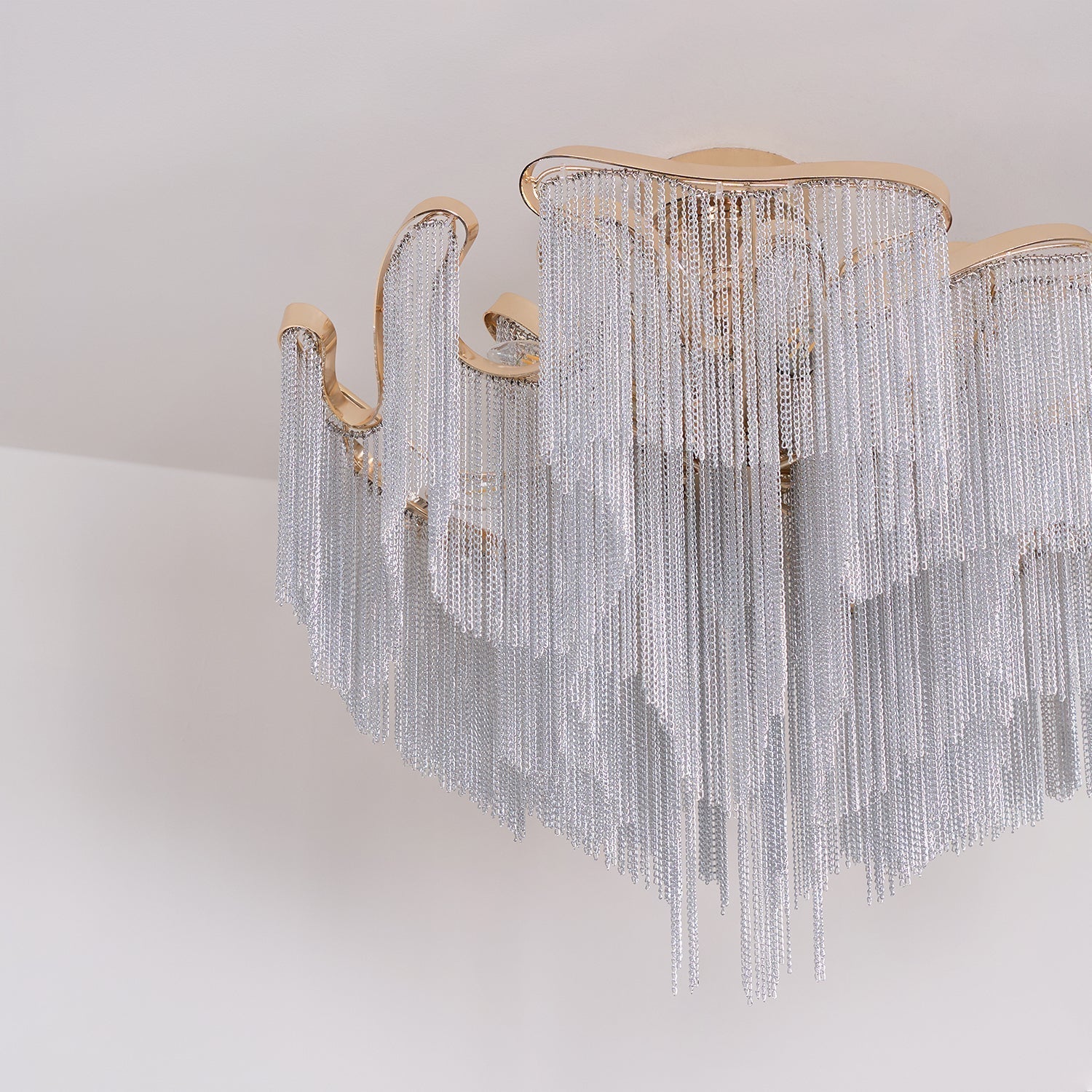 Mevrin Ceiling Lamp Modern Tassel Art