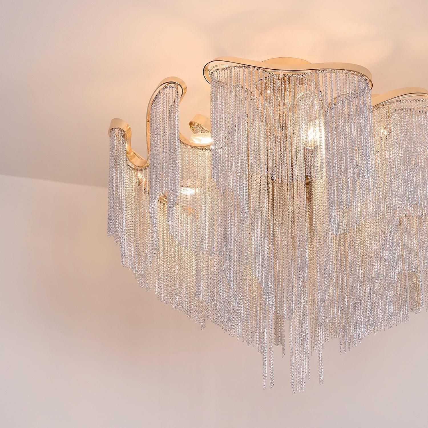 Mevrin Ceiling Lamp Modern Tassel Art
