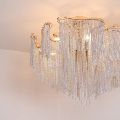 Mevrin Ceiling Lamp Modern Tassel Art