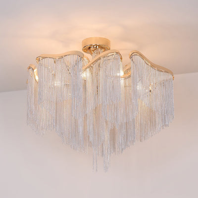 Mevrin Ceiling Lamp Modern Tassel Art