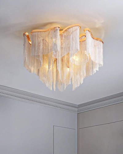 Mevrin Ceiling Lamp Modern Tassel Art
