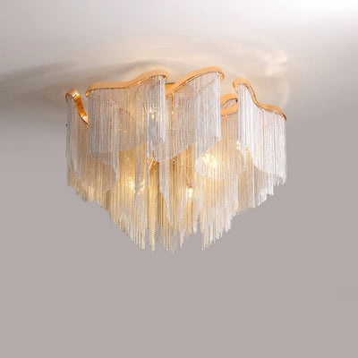 Mevrin Ceiling Lamp Modern Tassel Art