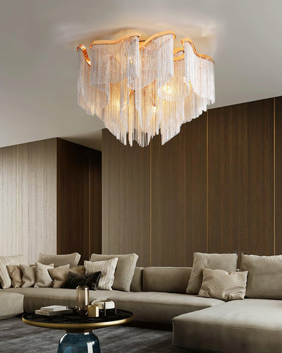 Mevrin Ceiling Lamp Modern Tassel Art