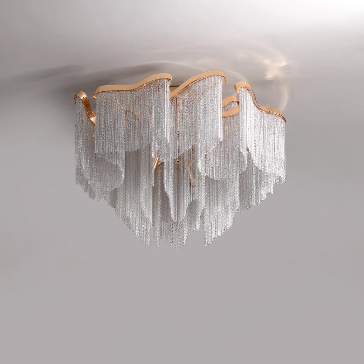 Mevrin Ceiling Lamp Modern Tassel Art