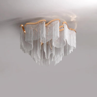 Mevrin Ceiling Lamp Modern Tassel Art