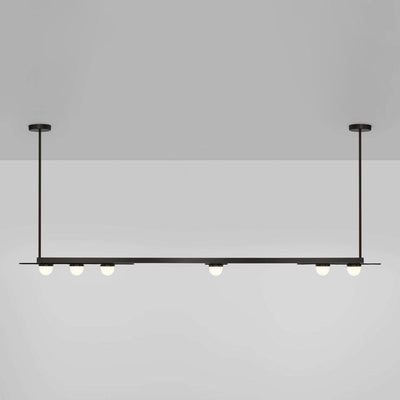 Solerelle Chandelier LED Linear Gold Frame