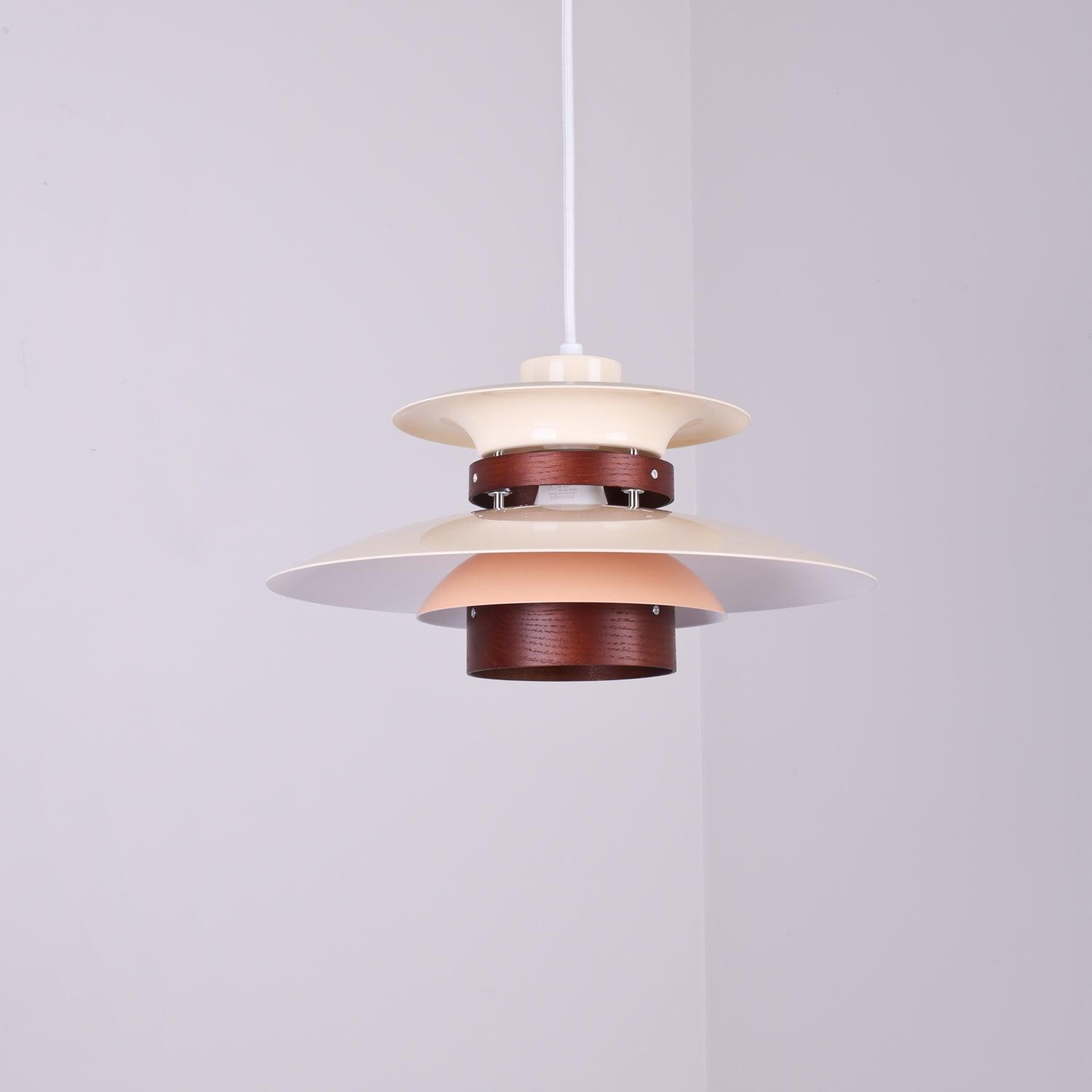 Sylelenne Wood Steel Pendant Lamp