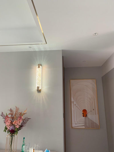 Tevan Crystal Glam Wall Lamp