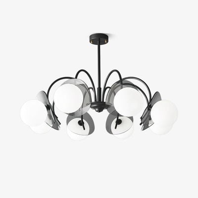 Seliselle Chandelier Globe Arm Sculptural