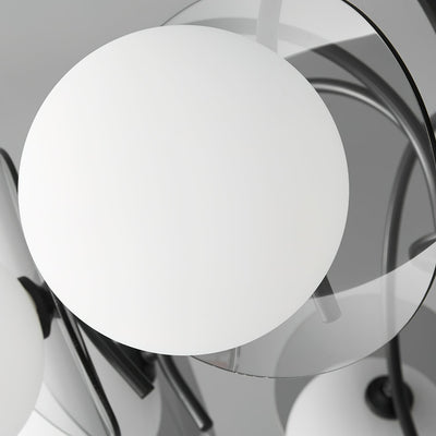 Seliselle Chandelier Globe Arm Sculptural