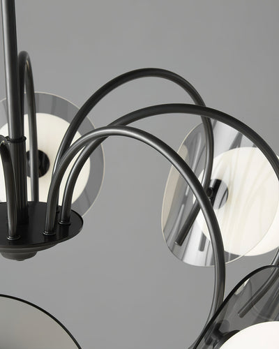 Seliselle Chandelier Globe Arm Sculptural
