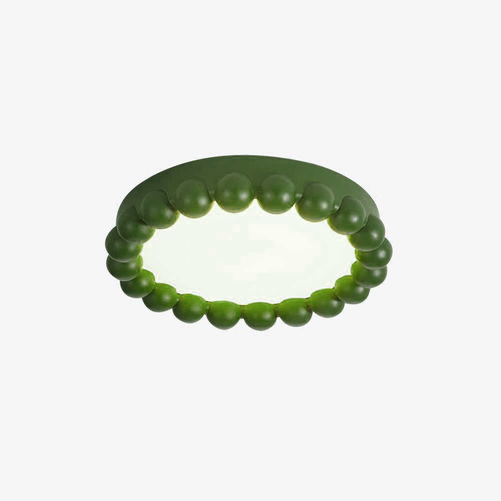 Zevian Ceiling Lamp Resin Bubble Round Playful Soft